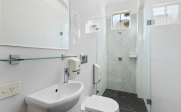 One of the 18 common bathrooms